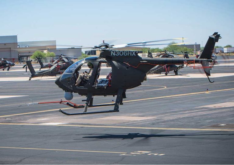 AH-6 : Helicoptere de reconnaissance et d’attaque légère