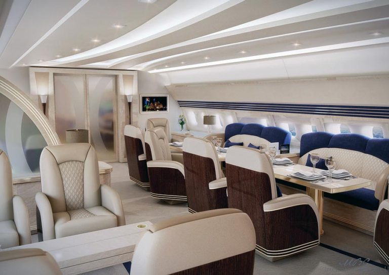 VIP & private aircraft interior design