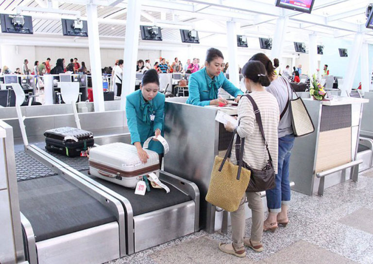 Système de vérification bagages (check-in)