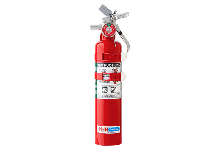 Aircraft fire extinguisher Halon 1211