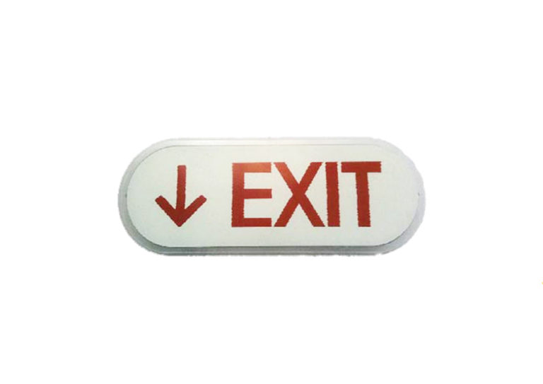 Aircraft LED exit signs