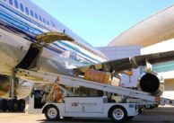 Tapis à bagages autotracté pour aéroport