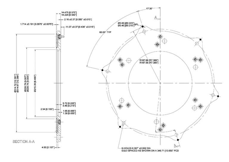 Propeller slip rings