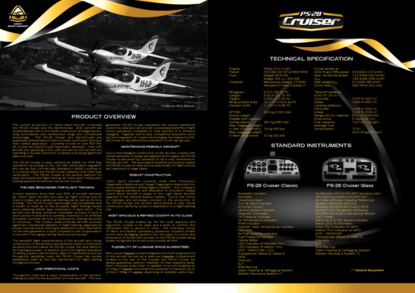 PS-28 Cruiser data sheet