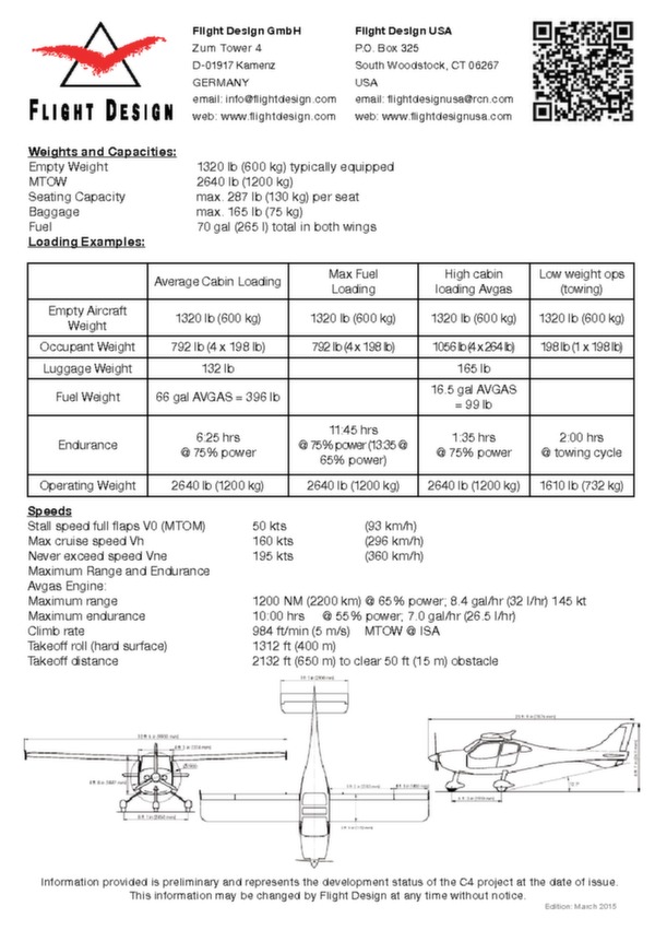 Brochure Flight Design C4