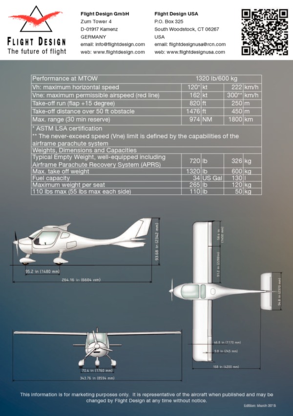 Flight Design CTLE brochure