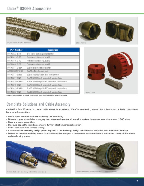 Brochure connecteur ultra-haute vitesse Octax