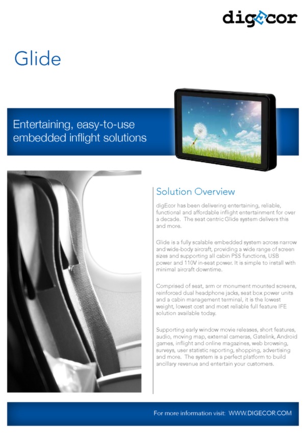 IFE Glide brochure