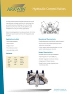 Arkwin - Valvesde controle  hydraulique