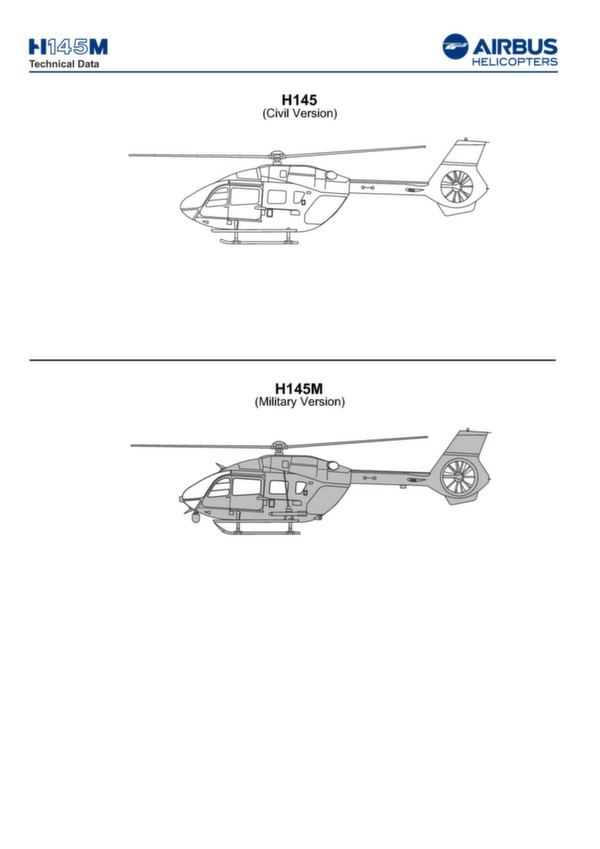 H145M Données techniques - Airbus Helicopters
