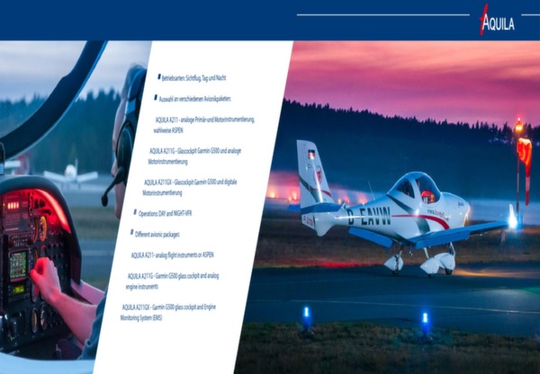 Aquila A211 brochure