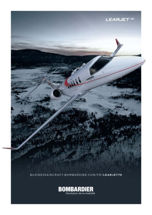 Fiche descriptive Bombardier Learjet 70