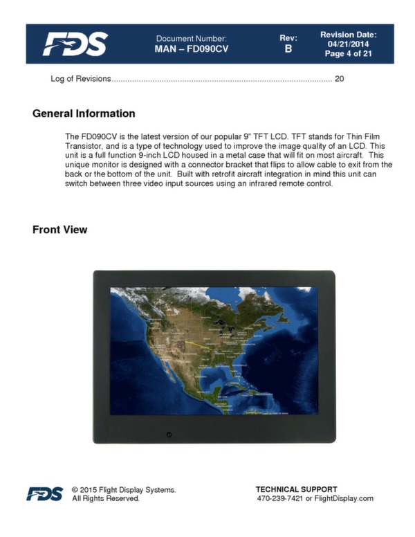 Brochure écran LCD 9\