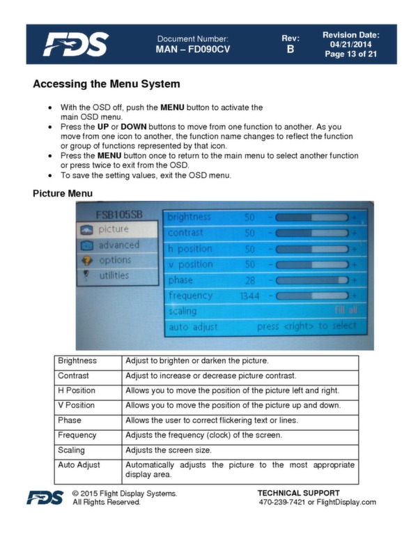 Brochure écran LCD 9\