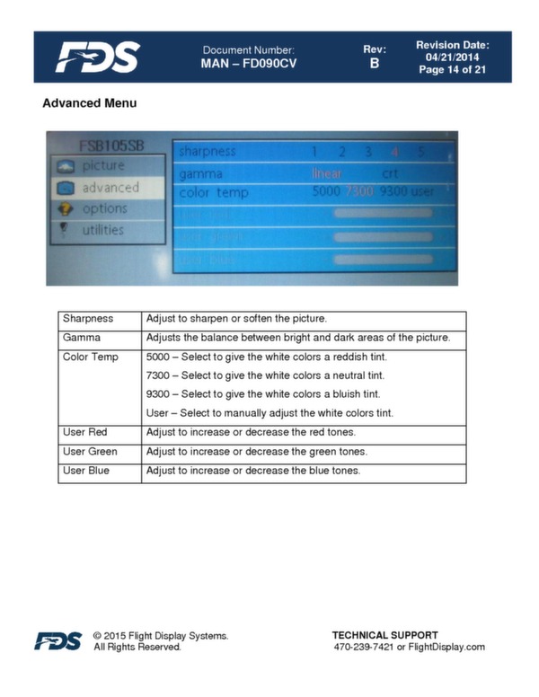 Brochure écran LCD 9\