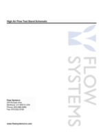 High air flow test stand schematic