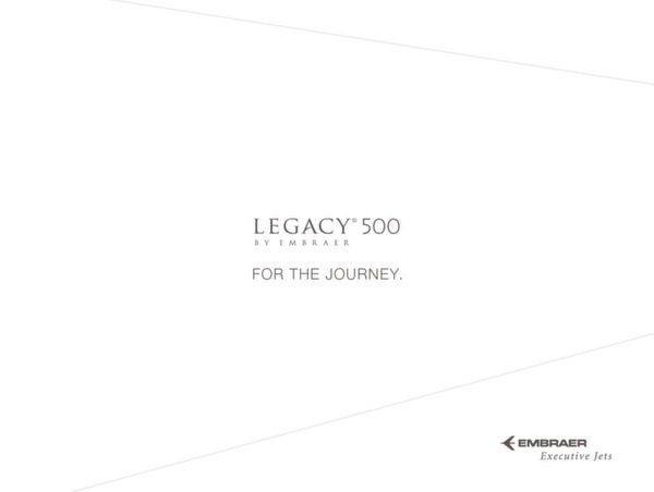 Embraer Legacy 500 - brochure