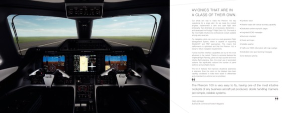 Embraer Phenom 100 - brochure