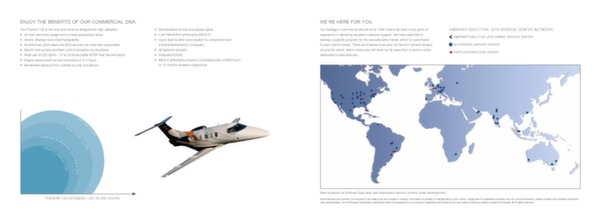 Embraer Phenom 100 - technical specifications