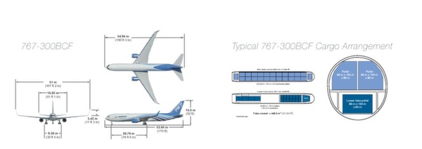 767-300 Boeing Converted Freighter Brochure