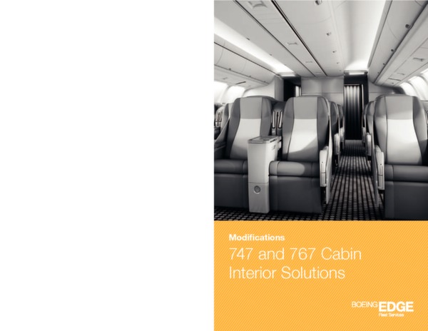 B747 and B767 Cabin  Interior Solutions