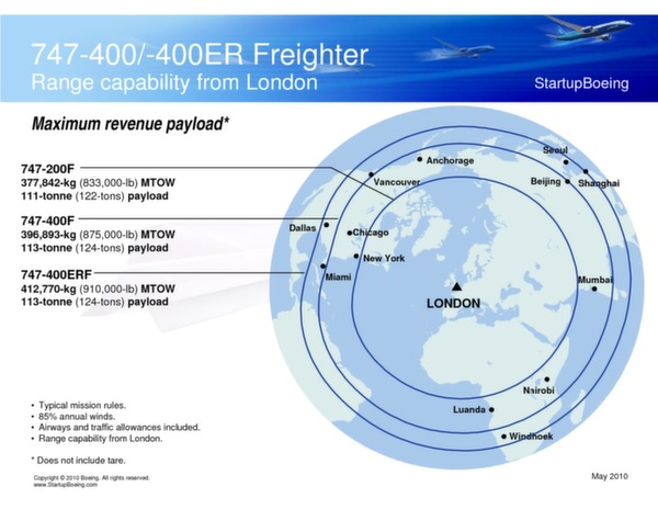 Boeing 747-400 / 747-400ER Freighters brochure