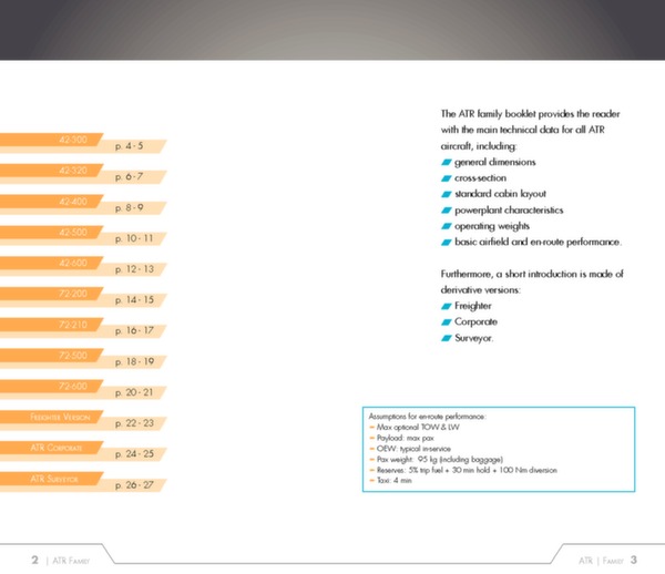 ATR family brochure