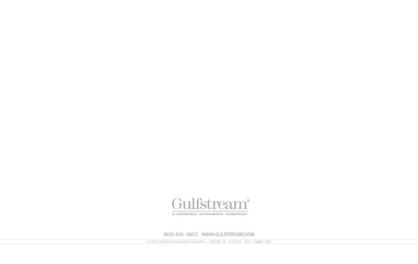Gufstream G650 product brochure