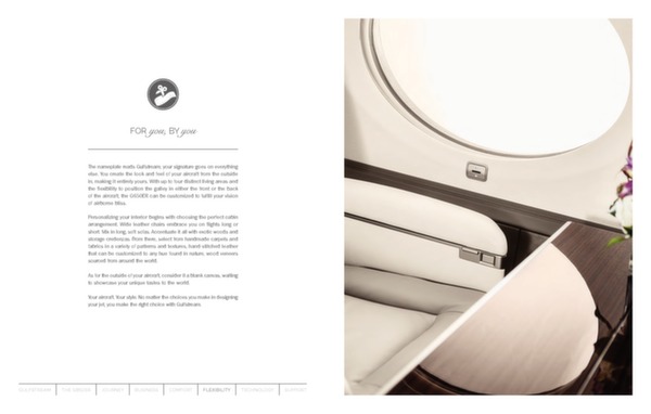 Gufstream G650ER product brochure