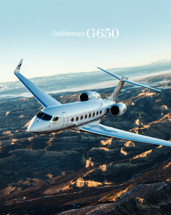 Gulfstream G650 - Spécifications techniques