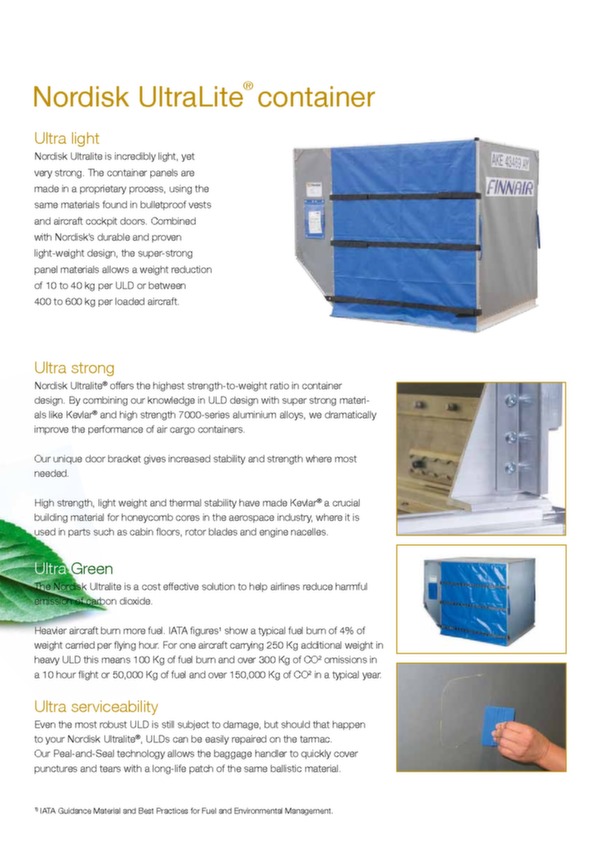 Nordisk UltraLite® container