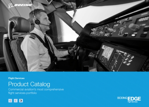 Boeing Flight Services - Catalogue produits