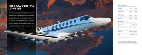 Cessna Citation CJ3+ brochure