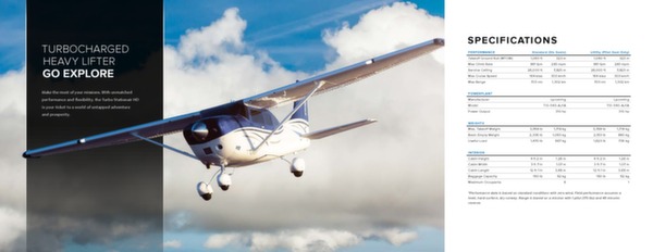 Cessna Turbo Stationair HD brochure