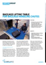 Baggage Lifting Table