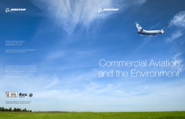 Boeing : Aviation commerciale et environnement