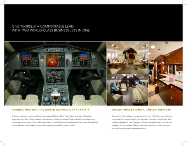Dassault Falcon 900LX (brochure)