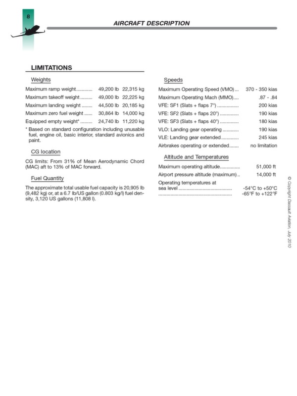 Dassault Falcon 900LX (brochure)