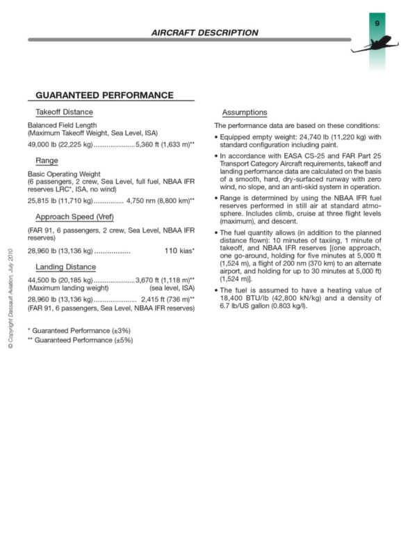 Dassault Falcon 900LX (brochure)