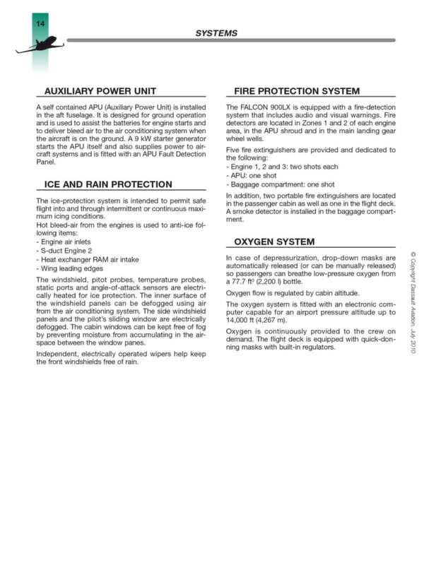 Dassault Falcon 900LX (brochure)