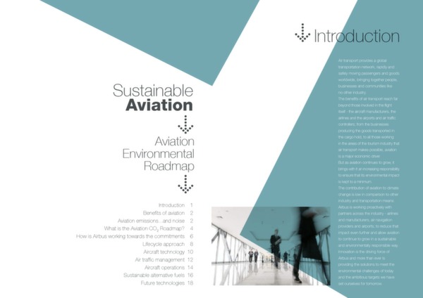 Airbus - Feuille de route environnementale (brochure)