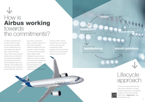 Airbus - Aviation Environmental Roadmap brochure