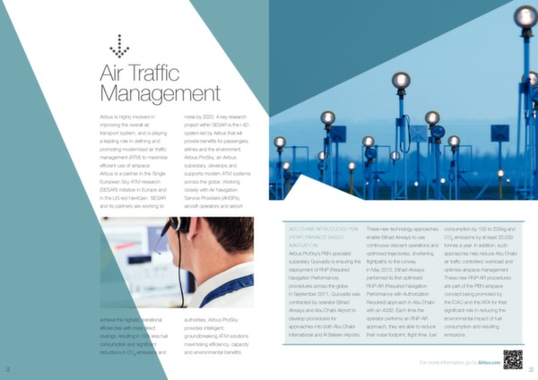 Airbus - Feuille de route environnementale (brochure)
