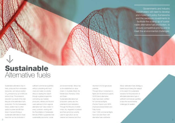 Airbus - Aviation Environmental Roadmap brochure