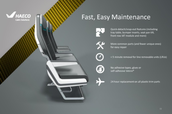 Economic seat Vector Y brochure