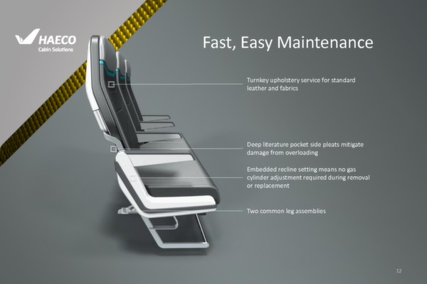 Economic seat Vector Y brochure