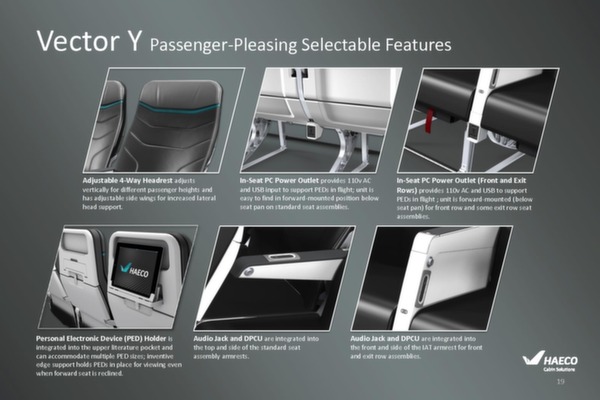 Economic seat Vector Y brochure