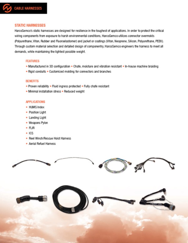 Cable and harnesses brochure