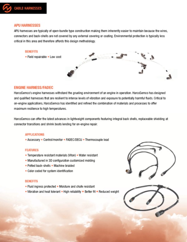 Cable and harnesses brochure