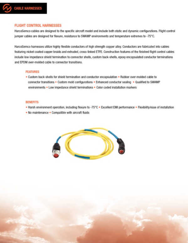 Cable and harnesses brochure